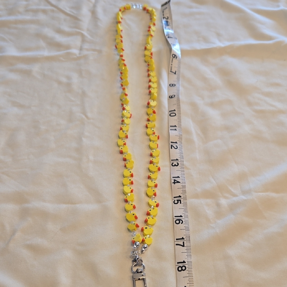 Yellow Beaded Necklace
